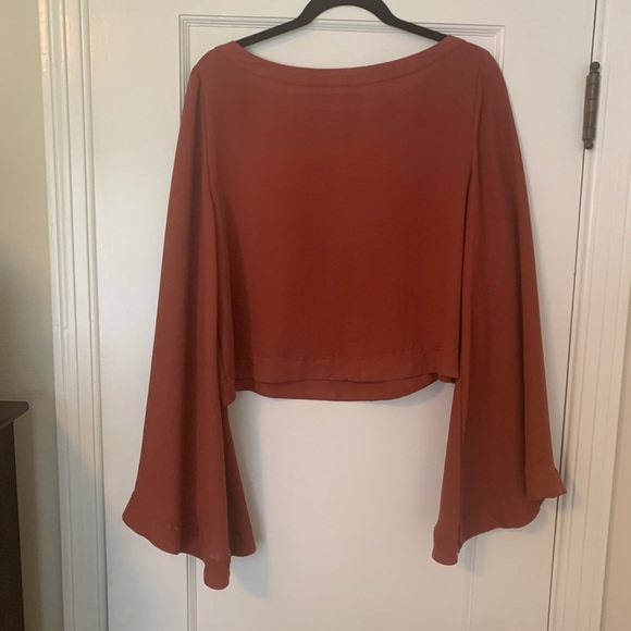 Free People Cropped Blouse - Picture 2 of 4